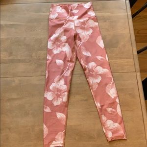 Aerie floral athletic leggings